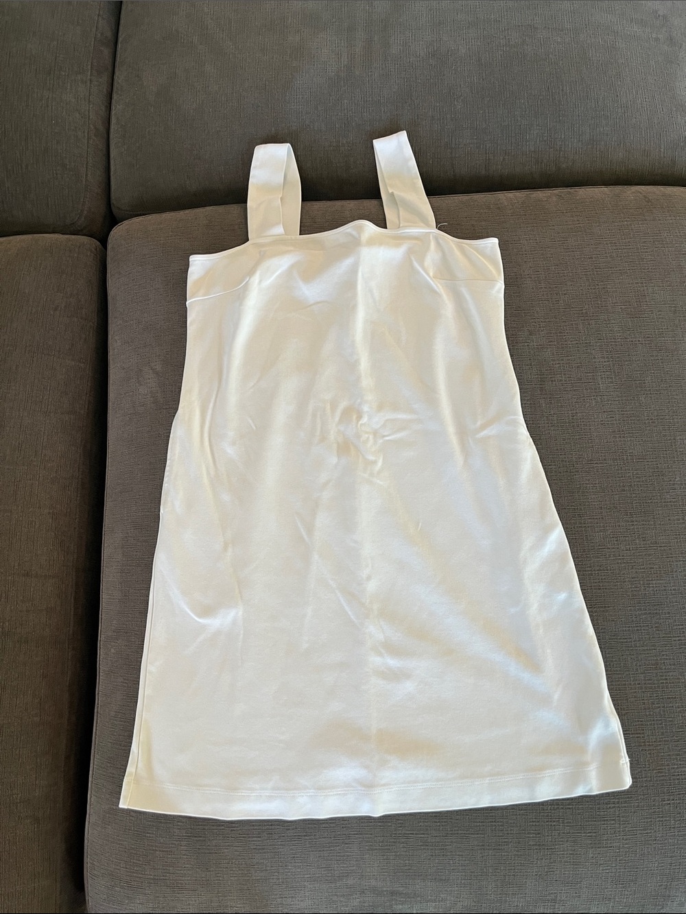 Old Navy White Tank Top Dress M Tall